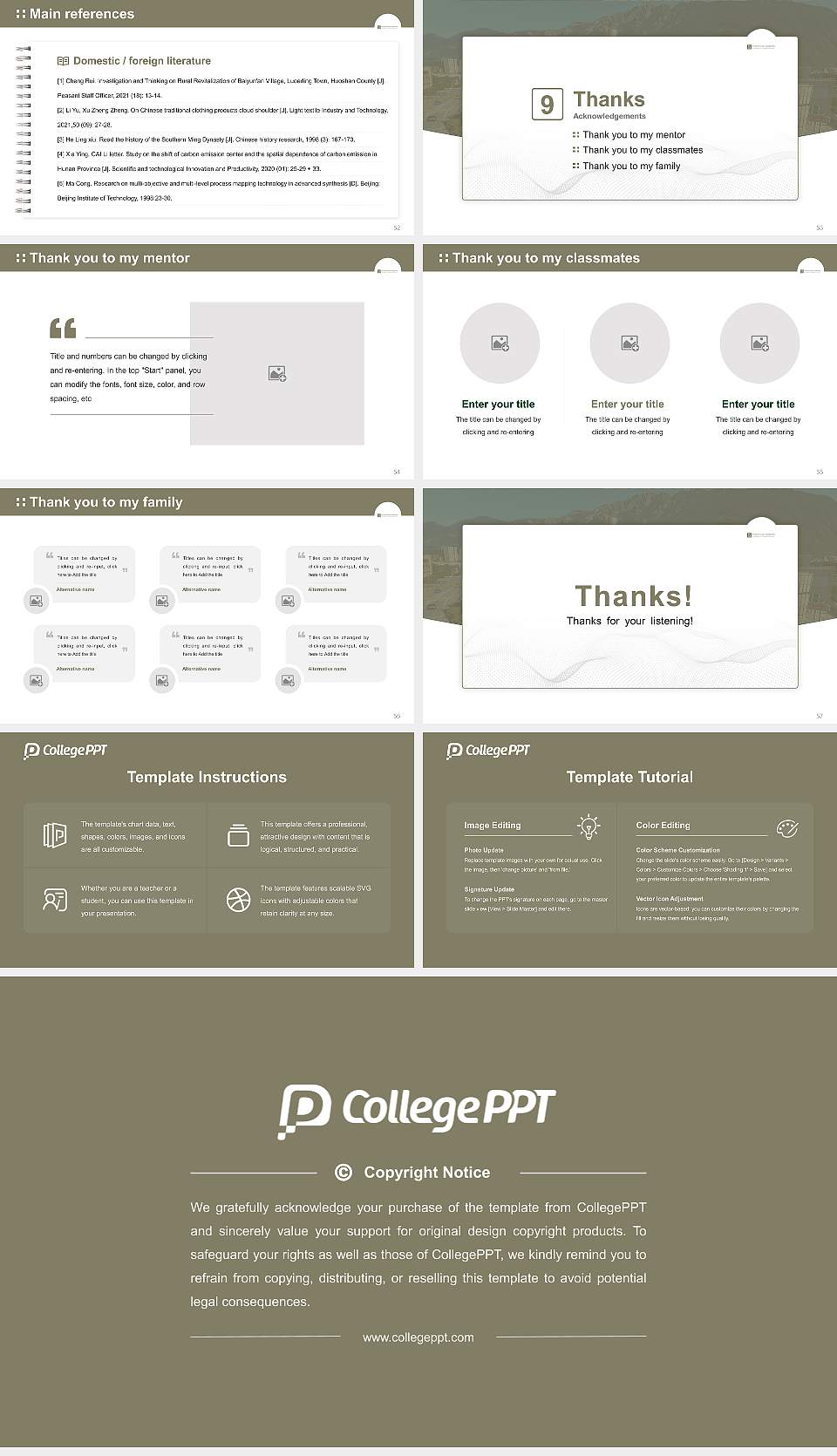 University of Applied Sciences of the Grisons Graduation Thesis Defense PPT Template16:9 ratio PPT effect preview image7