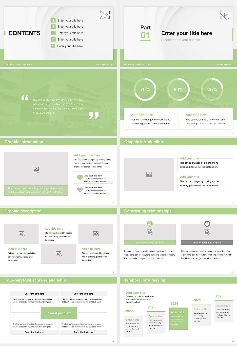 VIA University College-Campus Aarhus Thesis Proposal/Graduation Defense PPT Template16:9 ratio PPT effect preview image2