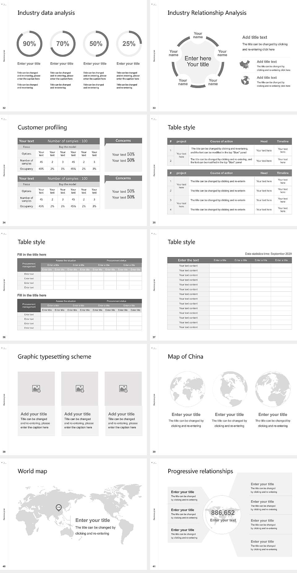 Zurich University of the Arts Competition/Entrepreneurship Contest PPT Template4:3 ratio PPT effect preview image5