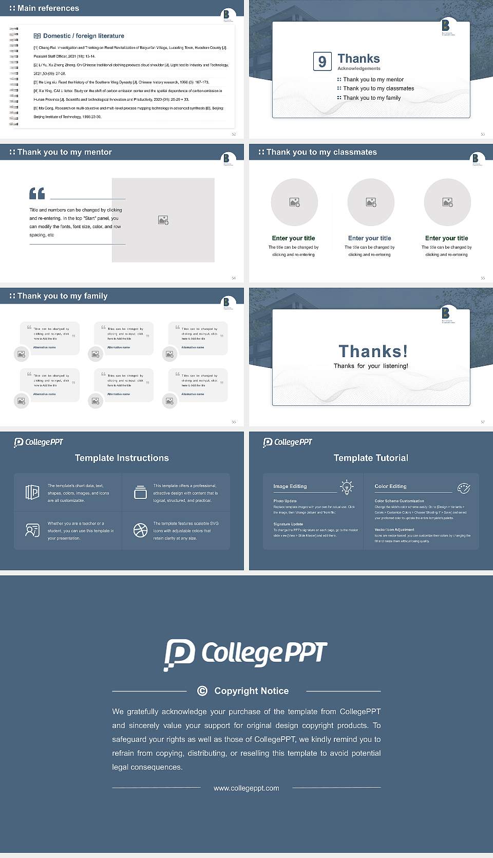 Bern University of Applied Sciences Graduation Thesis Defense PPT Template16:9 ratio PPT effect preview image7