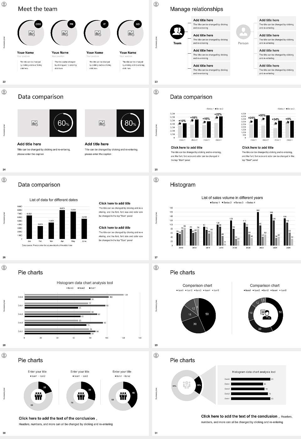 University of Zurich Competition/Entrepreneurship Contest PPT Template16:9 ratio PPT effect preview image4