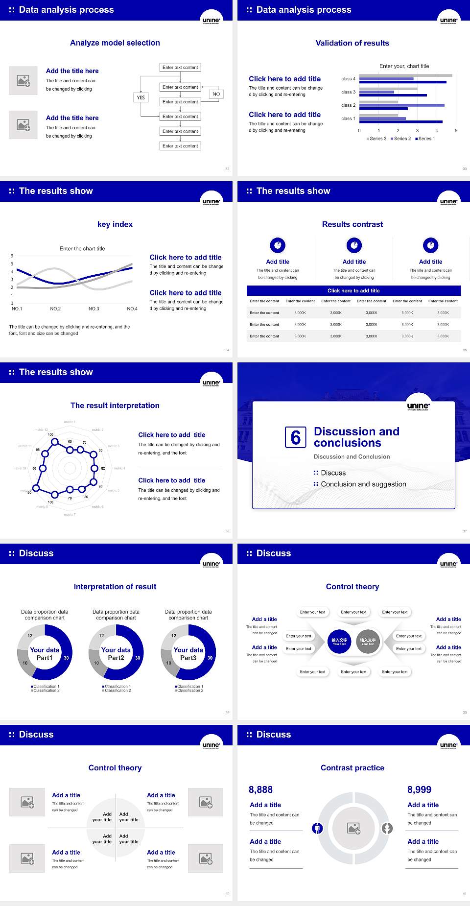University of Neuchâtel Graduation Thesis Defense PPT Template4:3 ratio PPT effect preview image5