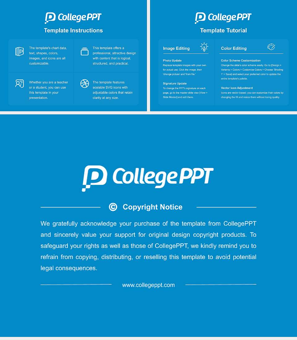 University of Lausanne Course/Courseware Creation PPT Template4:3 ratio PPT effect preview image5