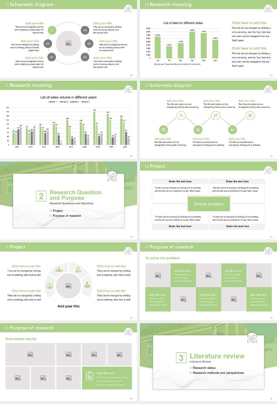 VIA University College-Campus Silkeborg Graduation Thesis Defense PPT Template16:9 ratio PPT effect preview image3