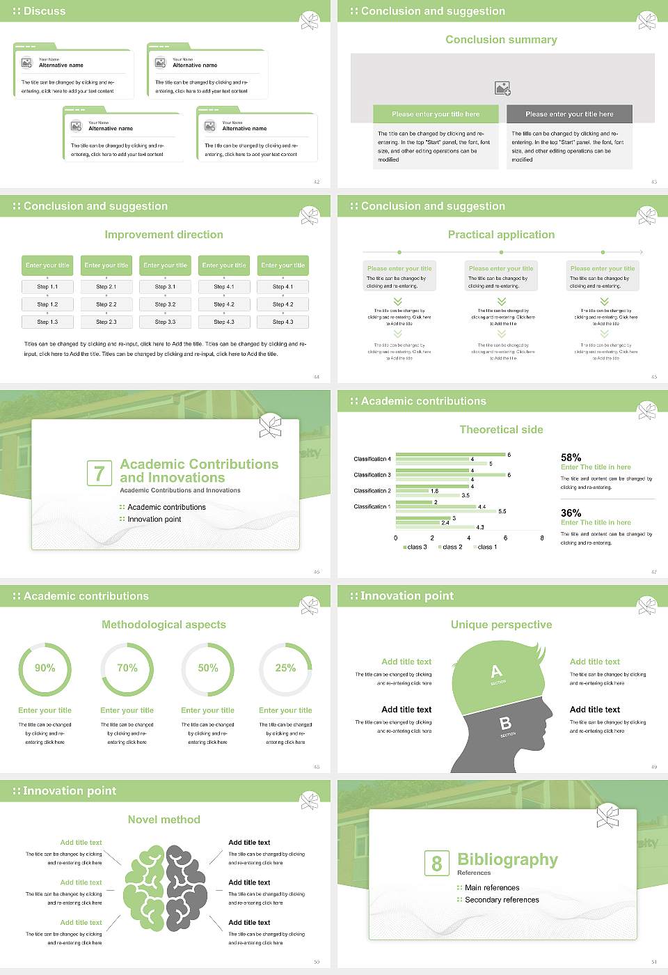 VIA University College-Campus Silkeborg Graduation Thesis Defense PPT Template16:9 ratio PPT effect preview image6