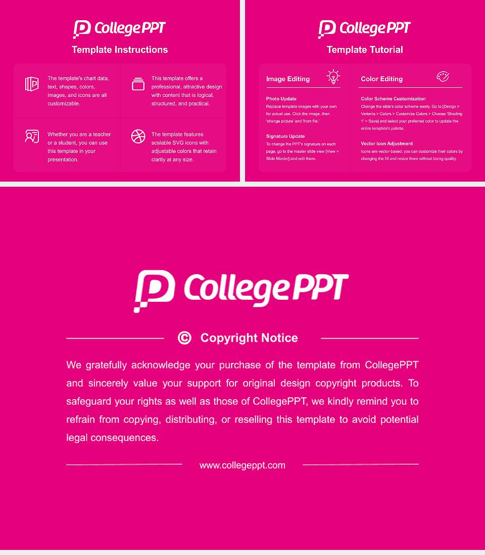 University of Lucerne Course/Courseware Creation PPT Template4:3 ratio PPT effect preview image5