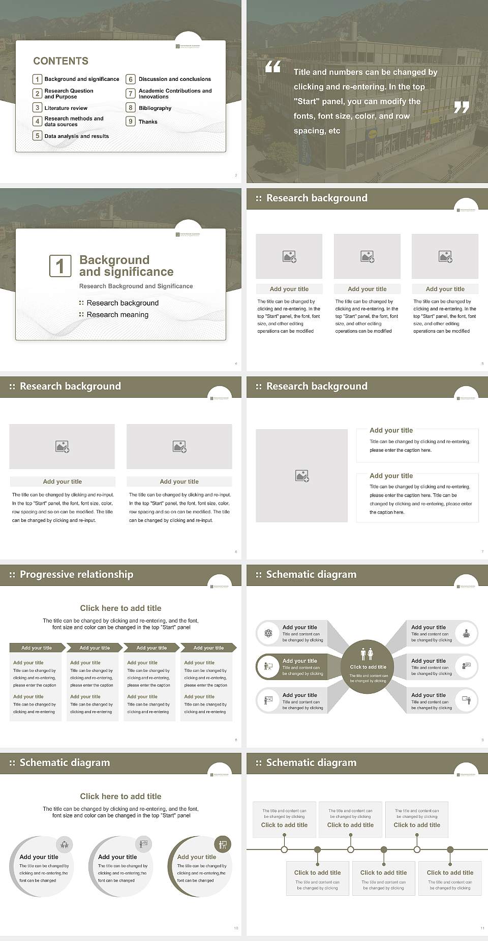 University of Applied Sciences of the Grisons Graduation Thesis Defense PPT Template4:3 ratio PPT effect preview image2