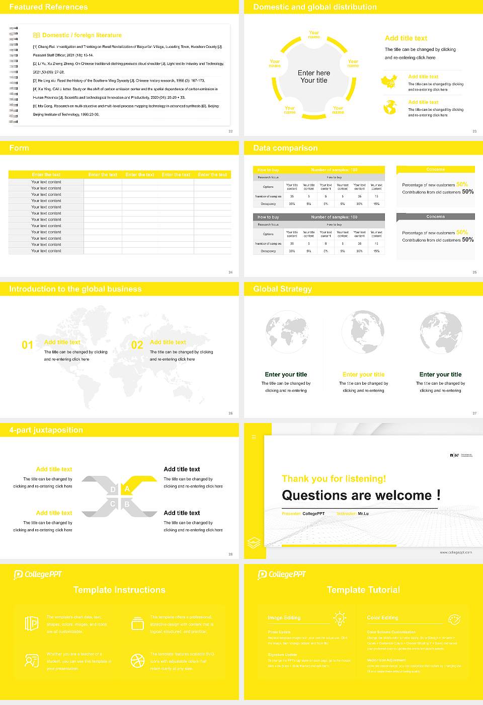 University of Applied Sciences and Arts Northwestern Switzerland Thesis Proposal/Graduation Defense PPT Template16:9 ratio PPT effect preview image4