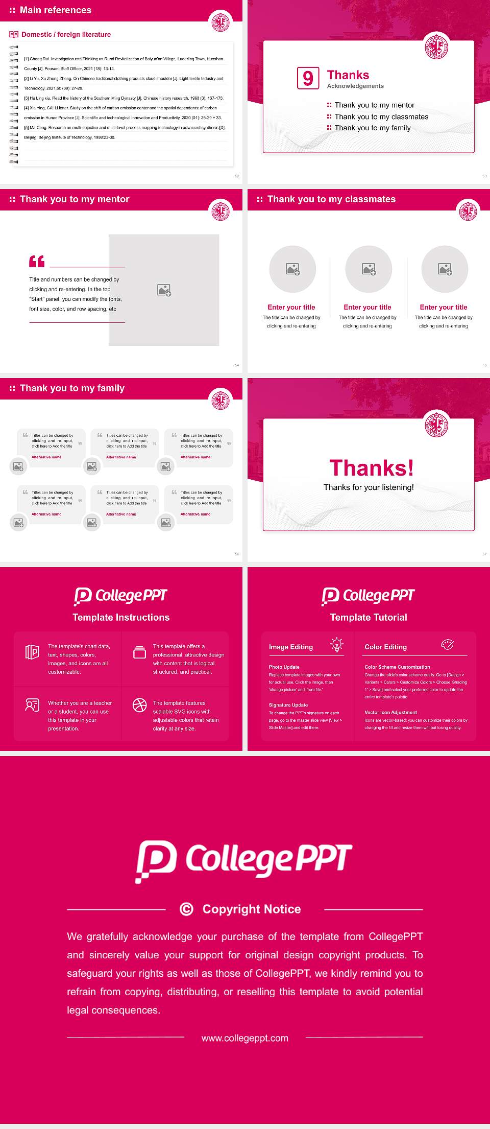 University of Geneva Graduation Thesis Defense PPT Template4:3 ratio PPT effect preview image7