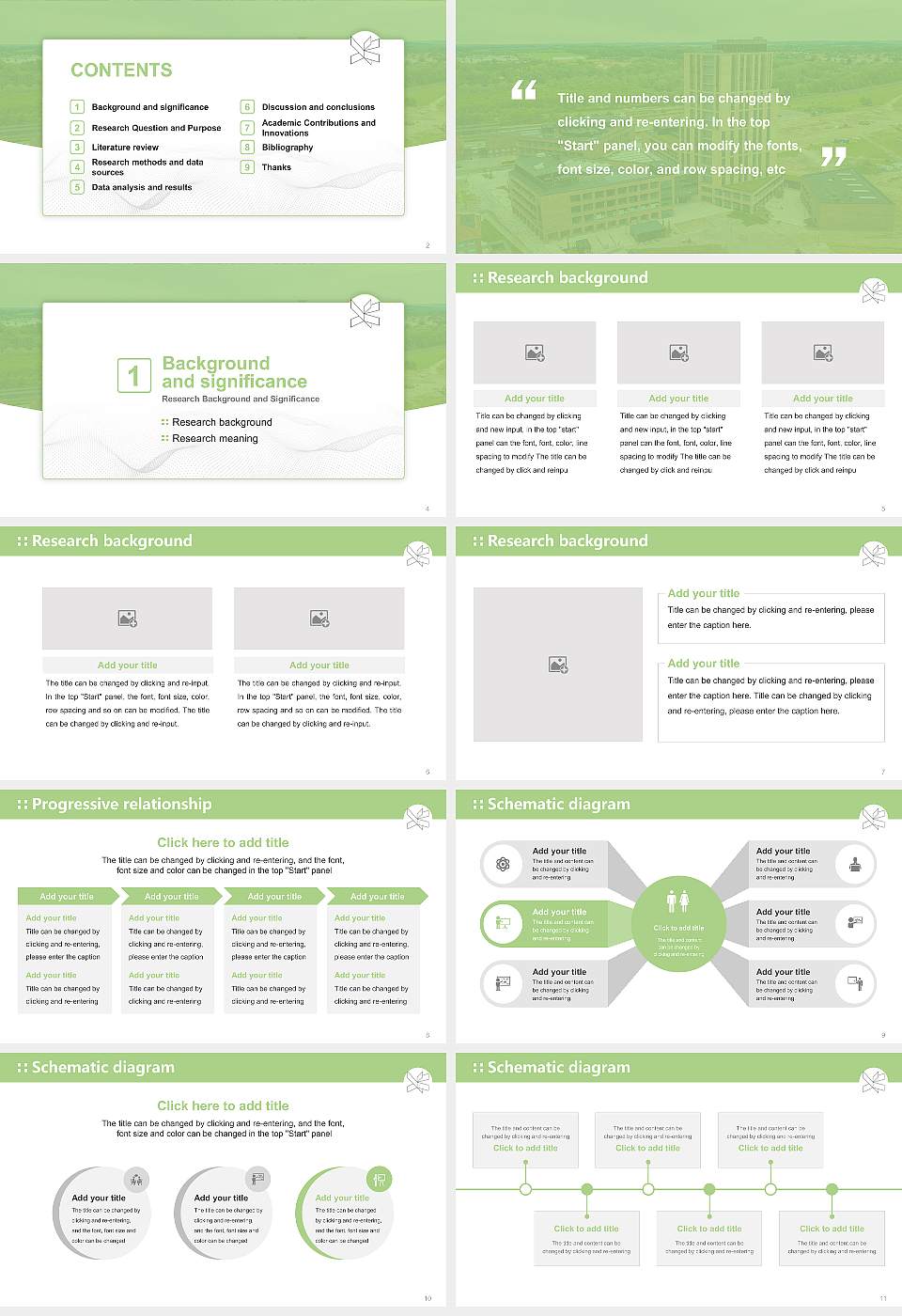 VIA University College-Campus Horsens Graduation Thesis Defense PPT Template16:9 ratio PPT effect preview image2