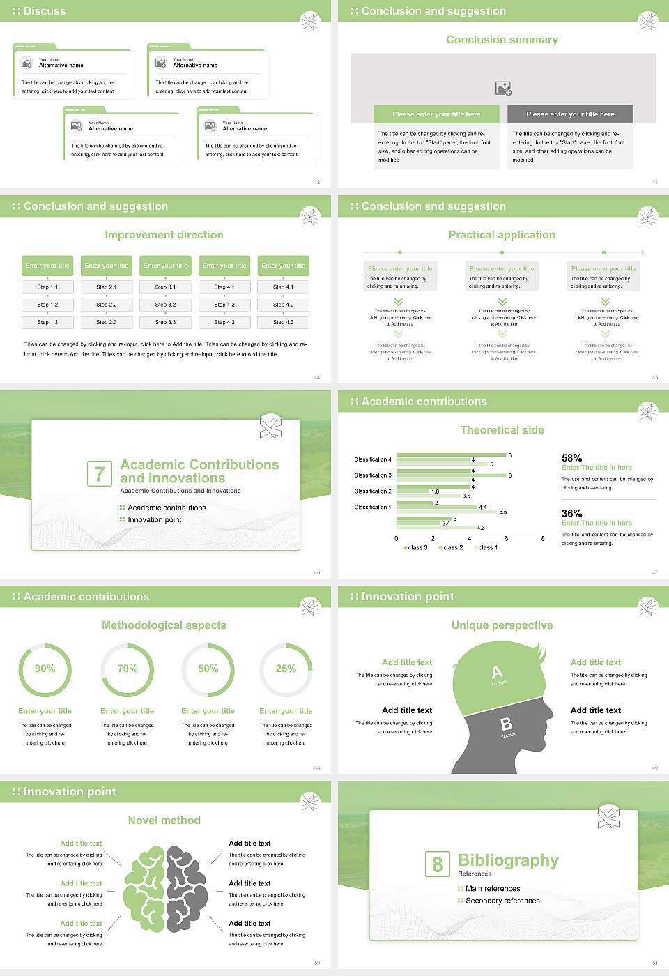 VIA University College-Campus Horsens Graduation Thesis Defense PPT Template16:9 ratio PPT effect preview image6