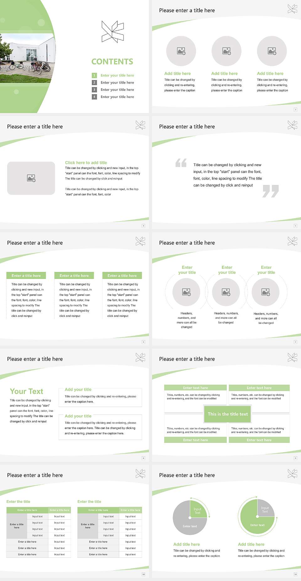 VIA University College-Campus Herning Course/Courseware Creation PPT Template4:3 ratio PPT effect preview image2