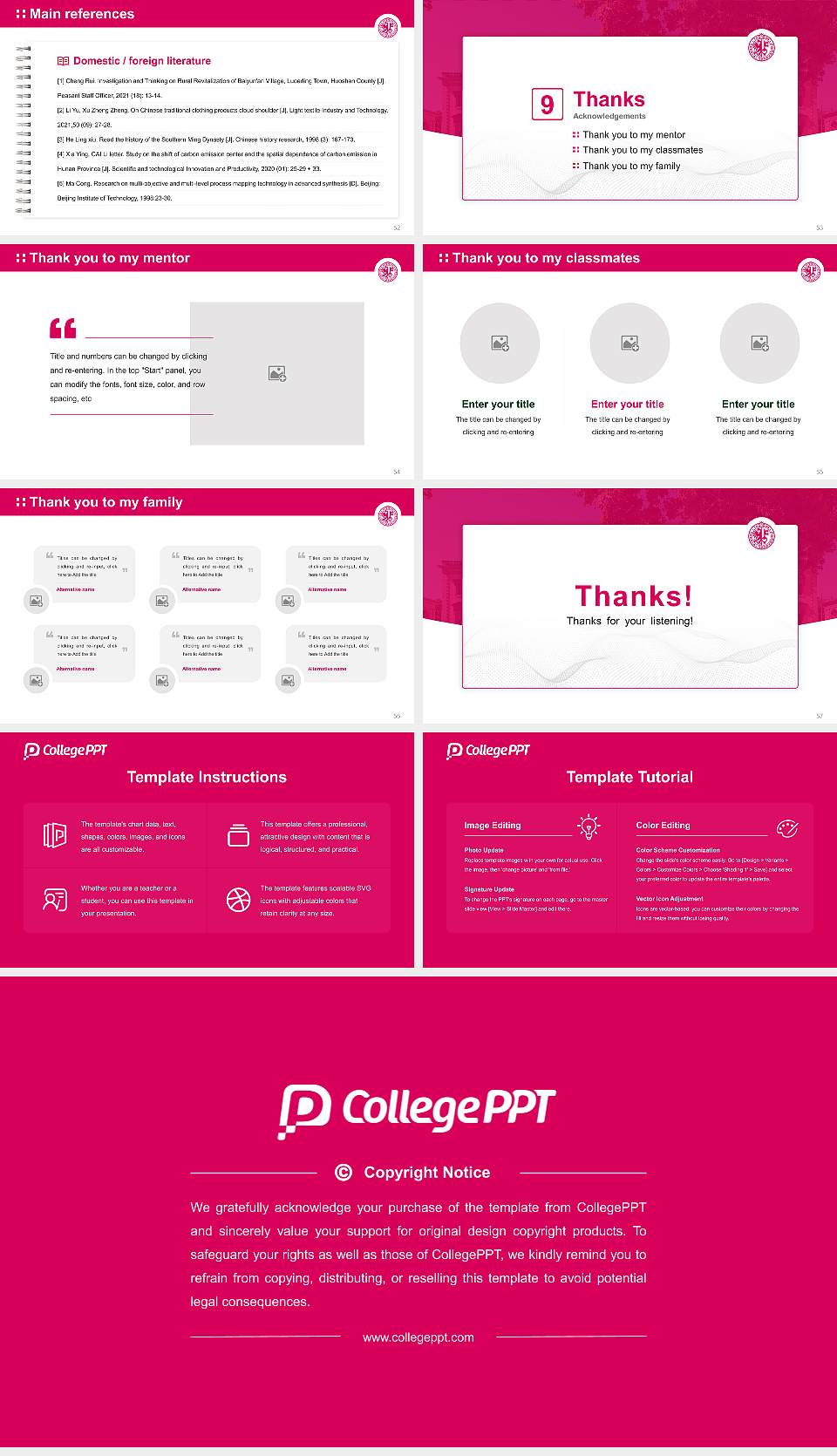 University of Geneva Graduation Thesis Defense PPT Template16:9 ratio PPT effect preview image7