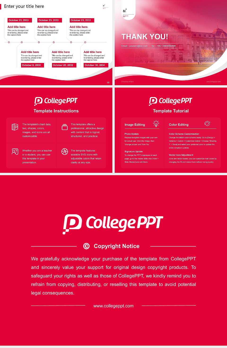 University of Bern Lecture Sharing and Networking Event PPT Template4:3 ratio PPT effect preview image4