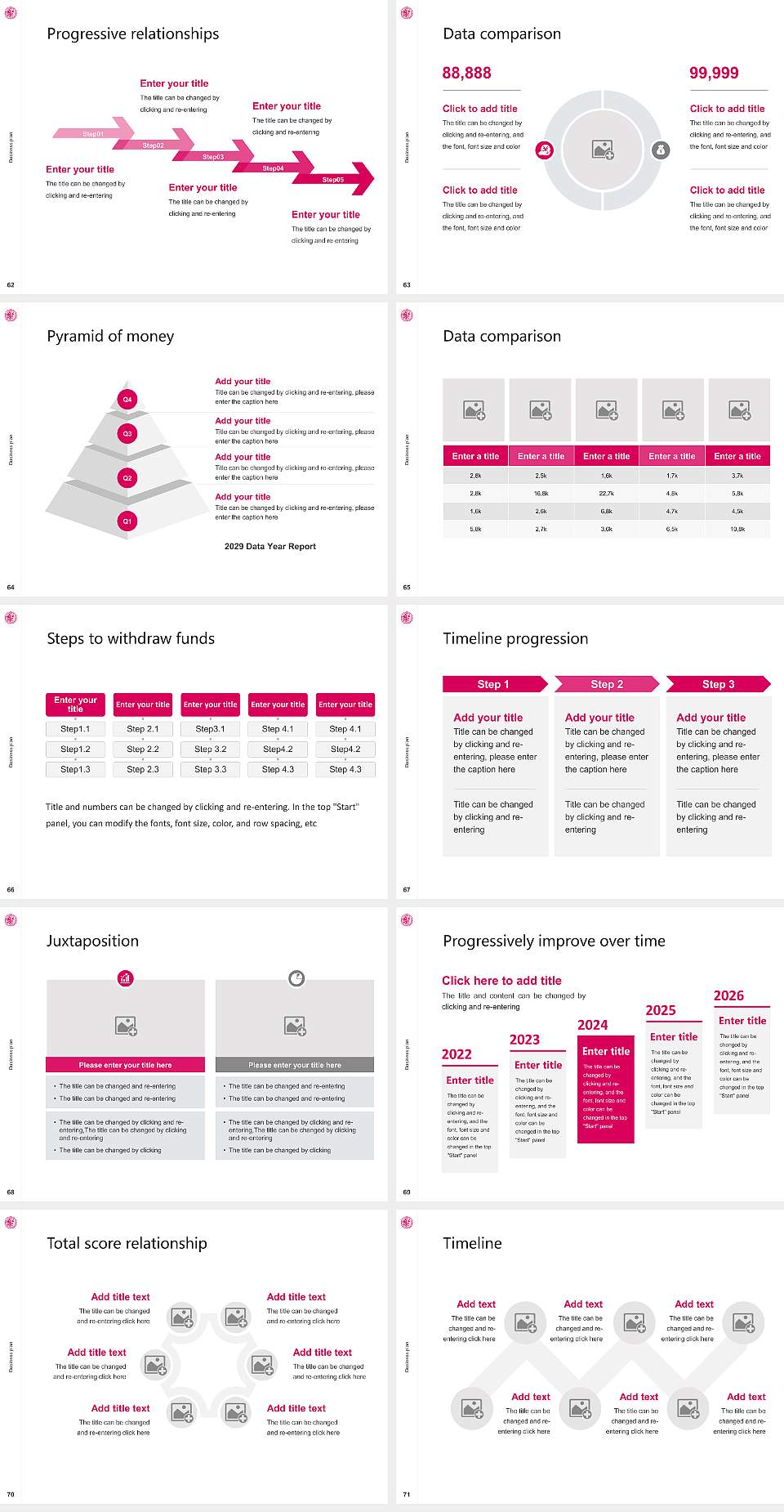 University of Geneva Competition/Entrepreneurship Contest PPT Template4:3 ratio PPT effect preview image8