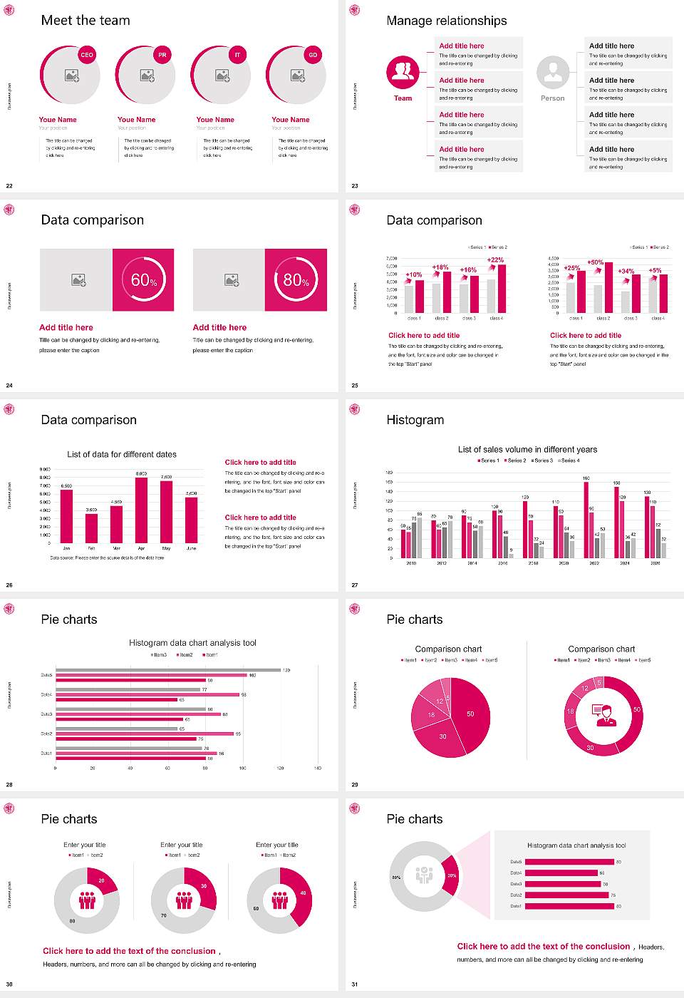 University of Geneva Competition/Entrepreneurship Contest PPT Template16:9 ratio PPT effect preview image4