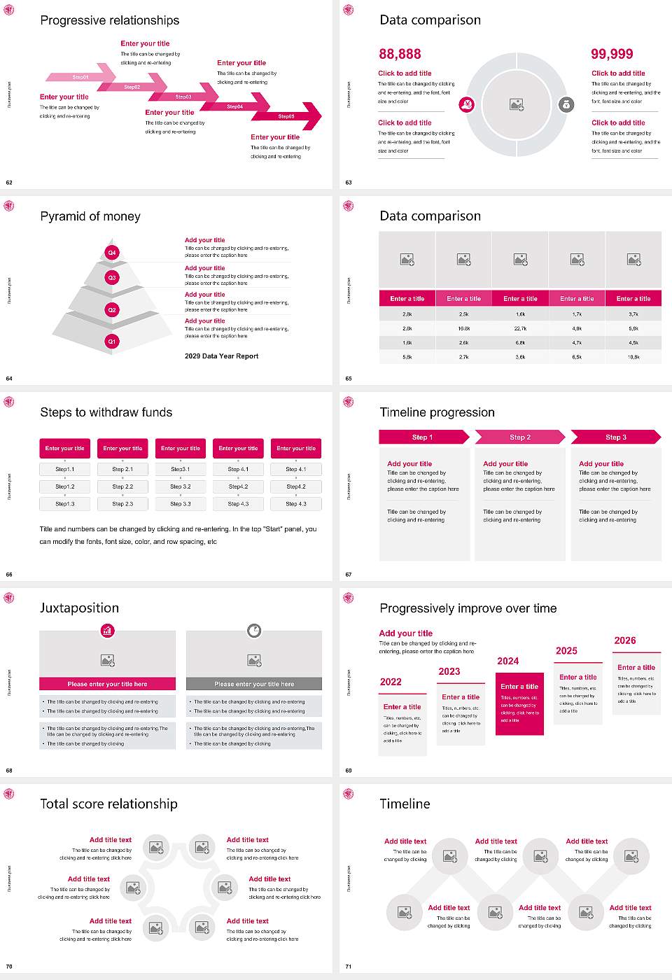University of Geneva Competition/Entrepreneurship Contest PPT Template16:9 ratio PPT effect preview image8
