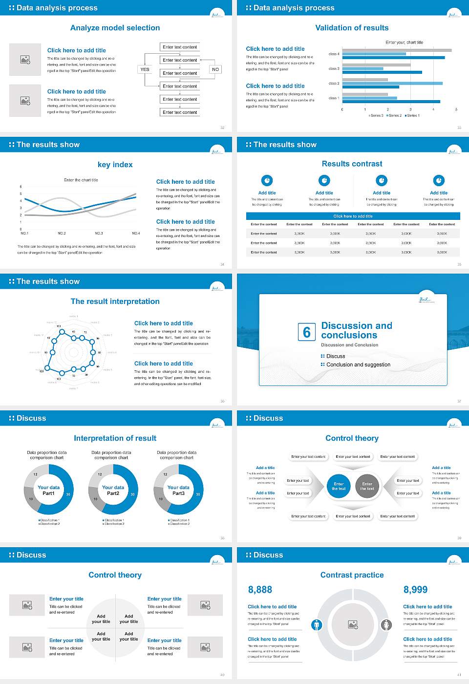 University of Lausanne Graduation Thesis Defense PPT Template16:9 ratio PPT effect preview image5