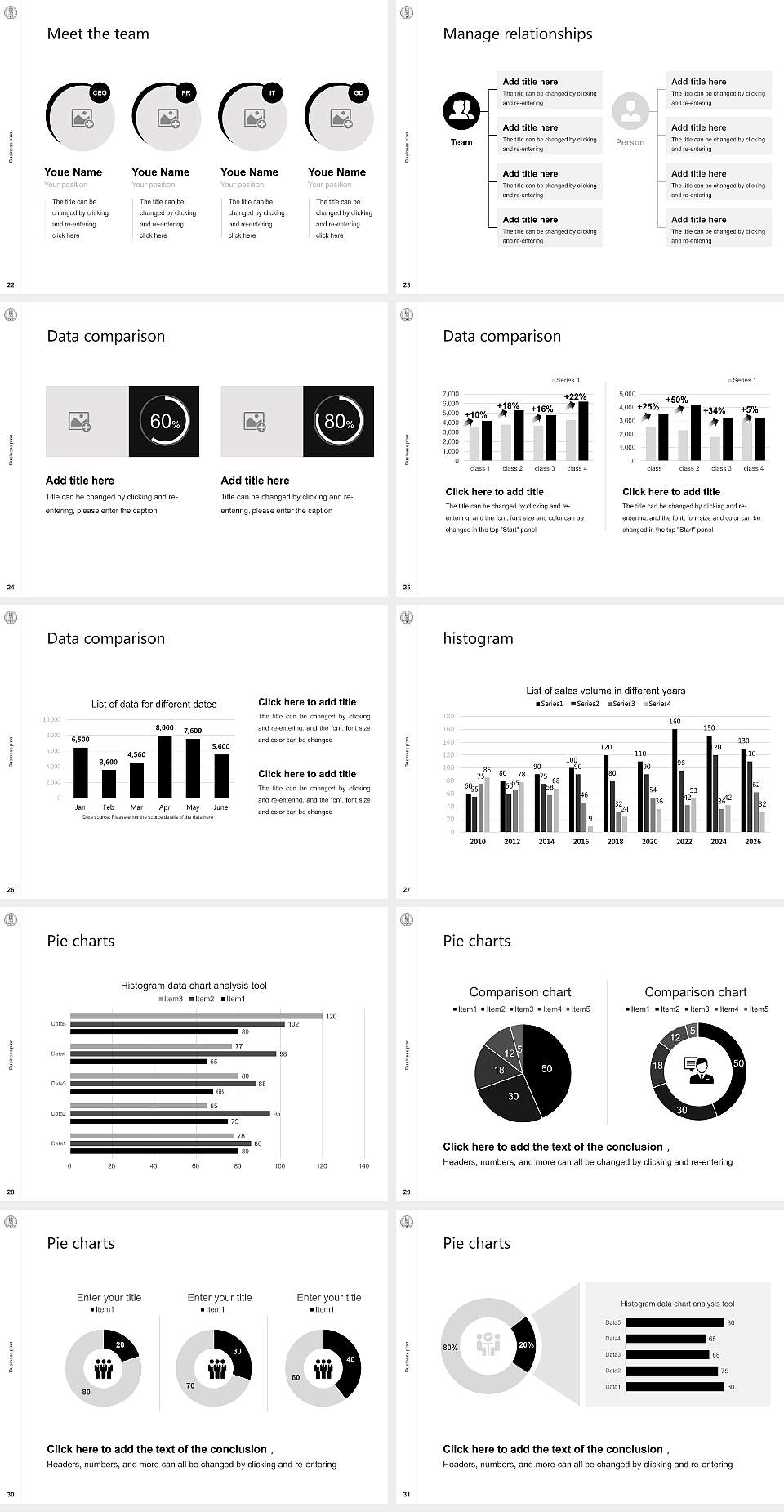 University of Zurich Competition/Entrepreneurship Contest PPT Template4:3 ratio PPT effect preview image4