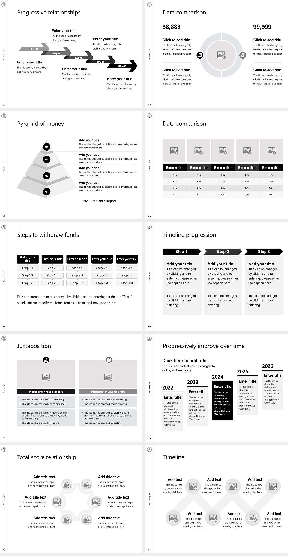 University of Zurich Competition/Entrepreneurship Contest PPT Template4:3 ratio PPT effect preview image8