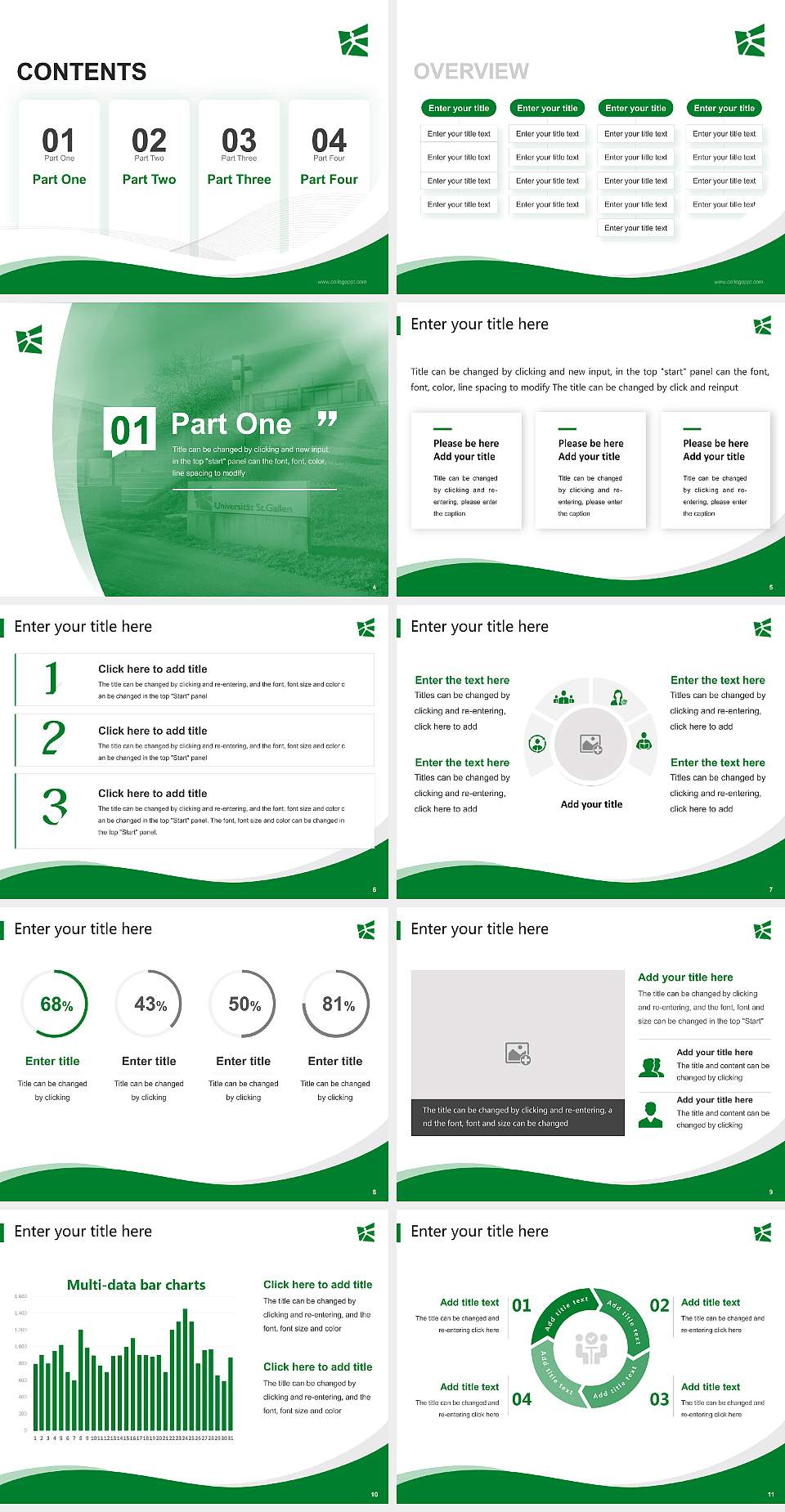 University of St. Gallen Lecture Sharing and Networking Event PPT Template4:3 ratio PPT effect preview image2