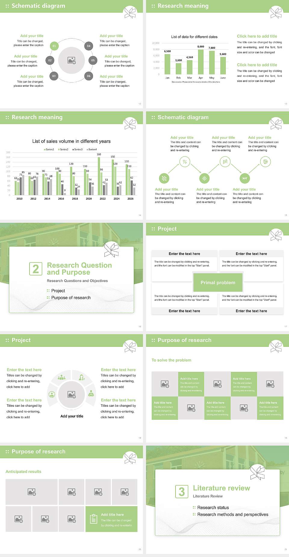 VIA University College-Campus Silkeborg Graduation Thesis Defense PPT Template4:3 ratio PPT effect preview image3
