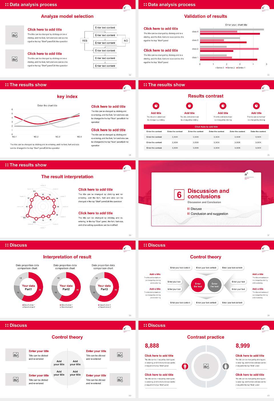 University of Bern Graduation Thesis Defense PPT Template16:9 ratio PPT effect preview image5