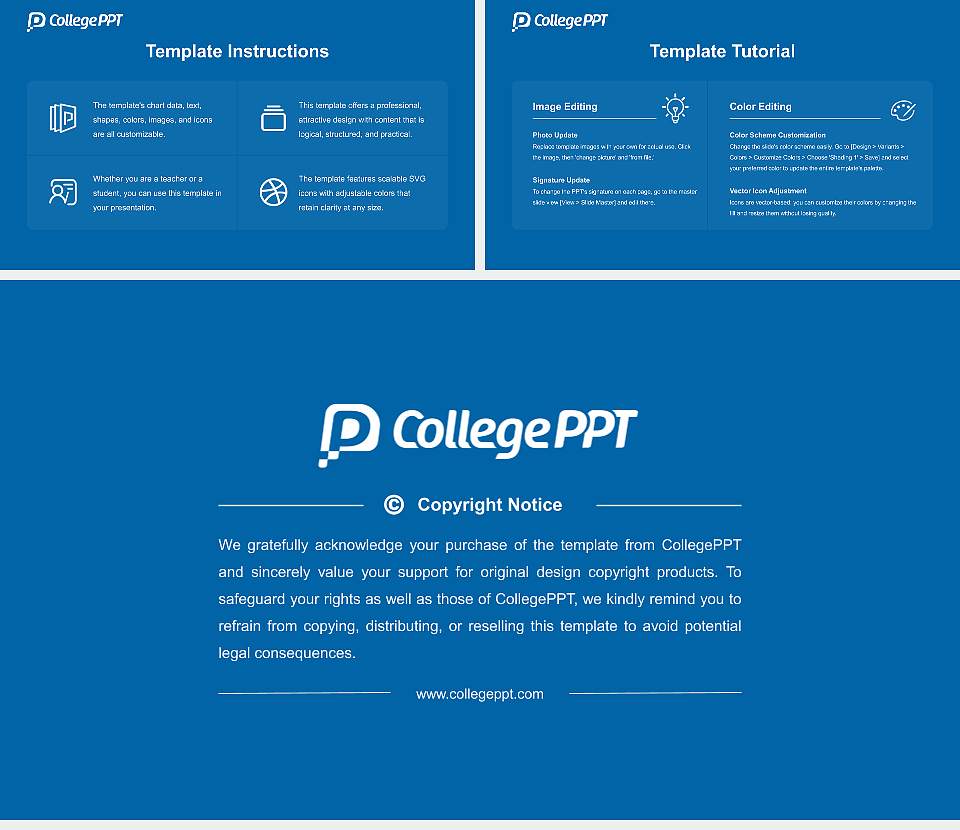 Zurich University of Applied Sciences – ZHAW Course/Courseware Creation PPT Template16:9 ratio PPT effect preview image5