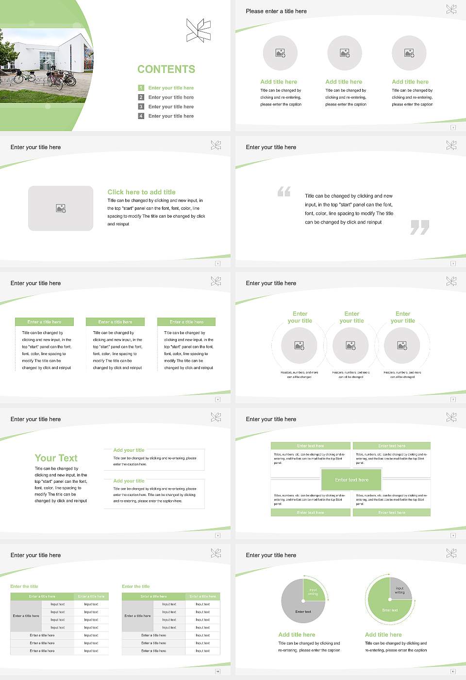 VIA University College-Campus Herning Course/Courseware Creation PPT Template16:9 ratio PPT effect preview image2