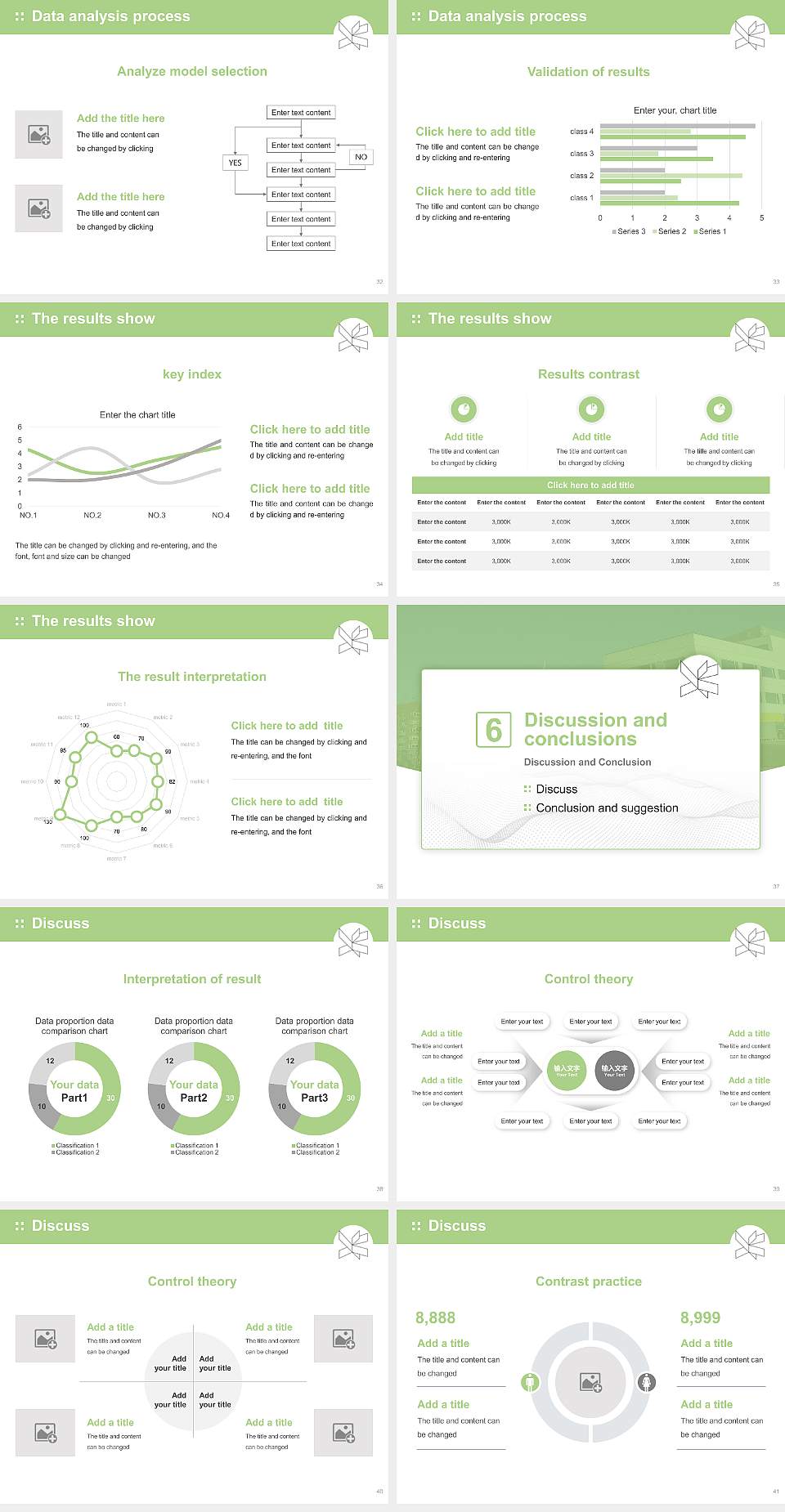 VIA University College-Campus Randers Graduation Thesis Defense PPT Template4:3 ratio PPT effect preview image5