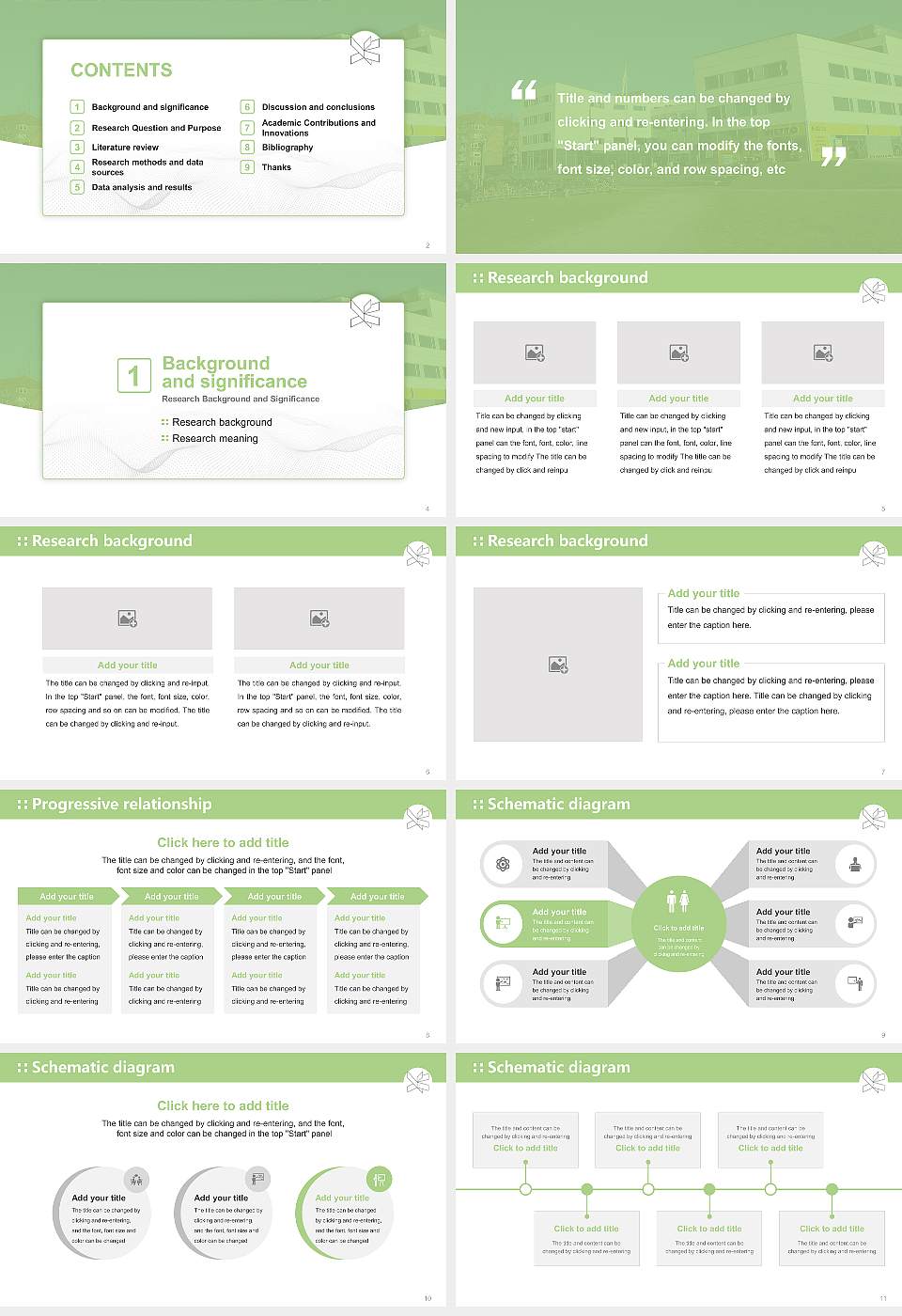 VIA University College-Campus Randers Graduation Thesis Defense PPT Template16:9 ratio PPT effect preview image2