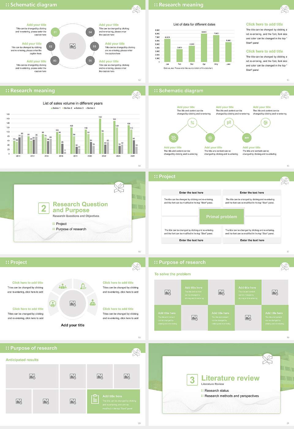 VIA University College-Campus Randers Graduation Thesis Defense PPT Template16:9 ratio PPT effect preview image3