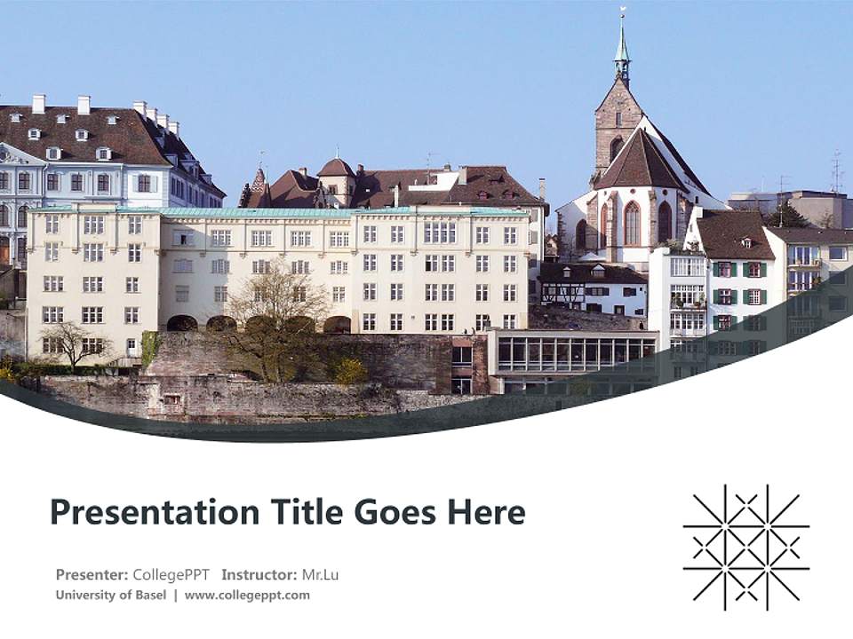 University of Basel Course/Courseware Creation PPT Template4:3 ratio PPT effect preview image5