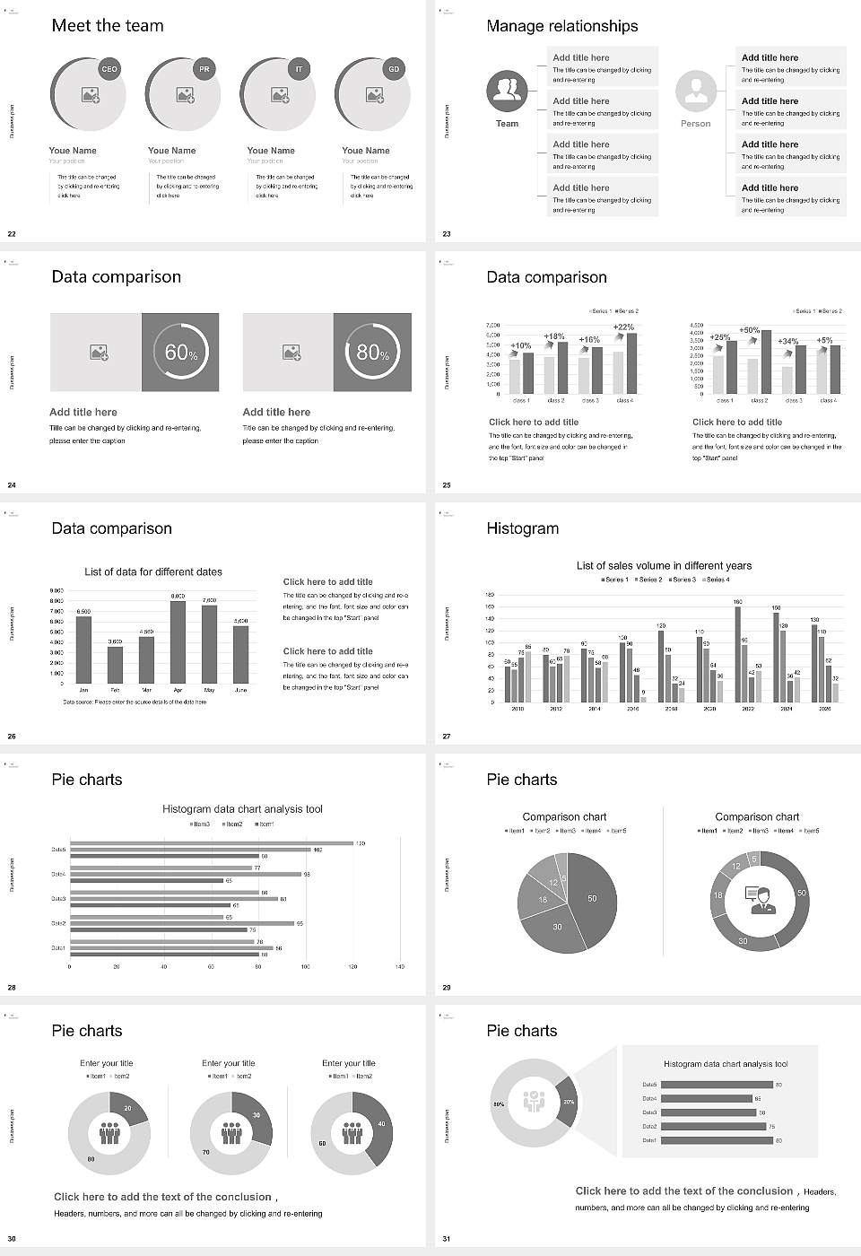 Zurich University of the Arts Competition/Entrepreneurship Contest PPT Template16:9 ratio PPT effect preview image4