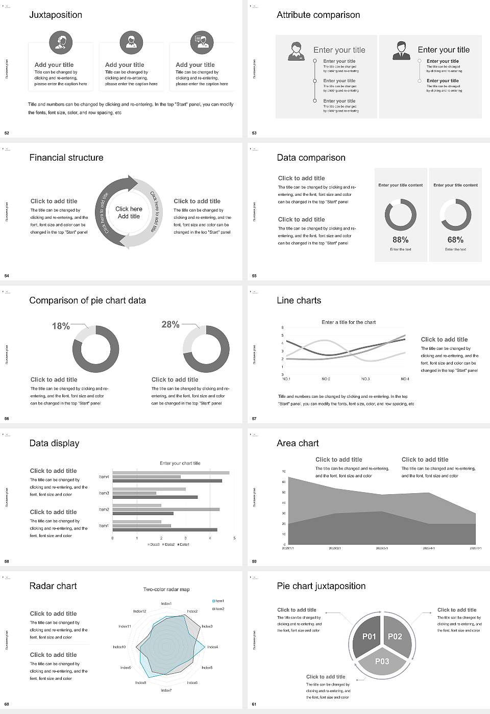 Zurich University of the Arts Competition/Entrepreneurship Contest PPT Template16:9 ratio PPT effect preview image7