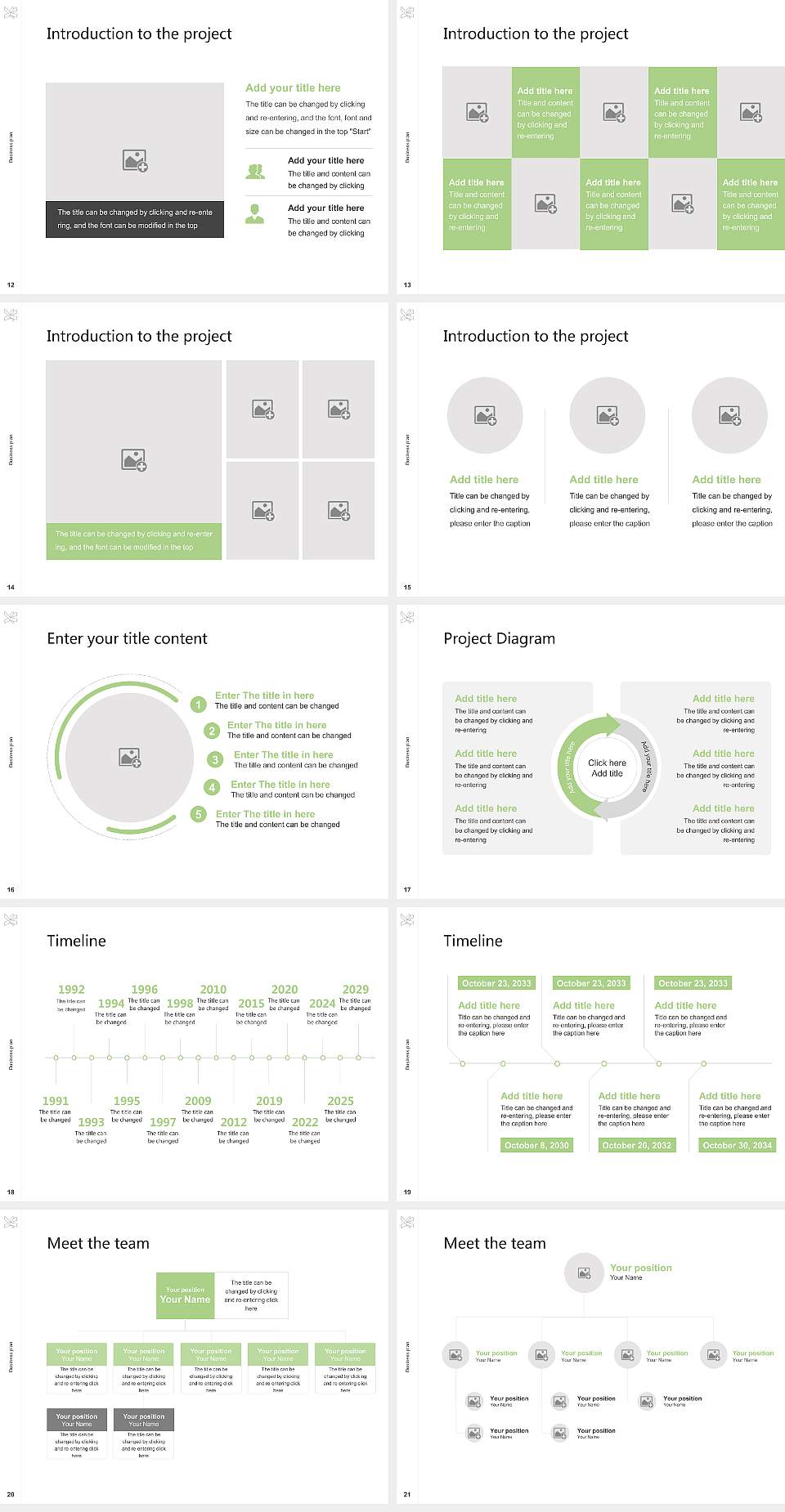 VIA University College-Campus Silkeborg Competition/Entrepreneurship Contest PPT Template4:3 ratio PPT effect preview image3