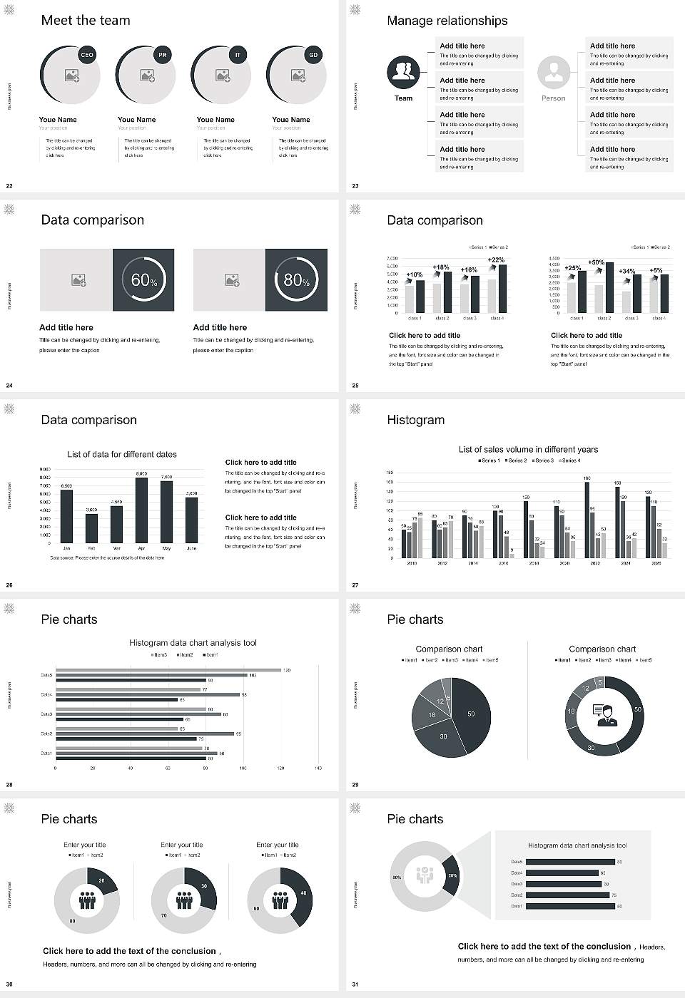 University of Basel Competition/Entrepreneurship Contest PPT Template16:9 ratio PPT effect preview image4