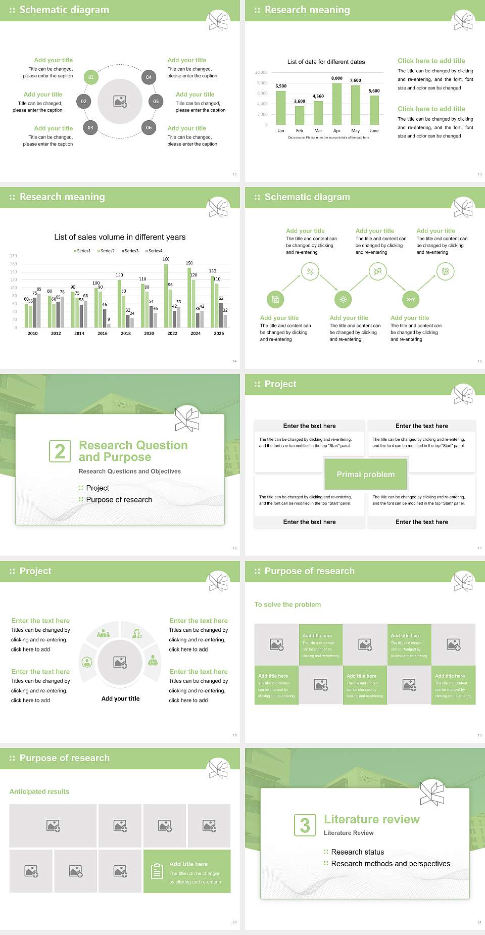 VIA University College-Campus Aarhus Graduation Thesis Defense PPT Template4:3 ratio PPT effect preview image3