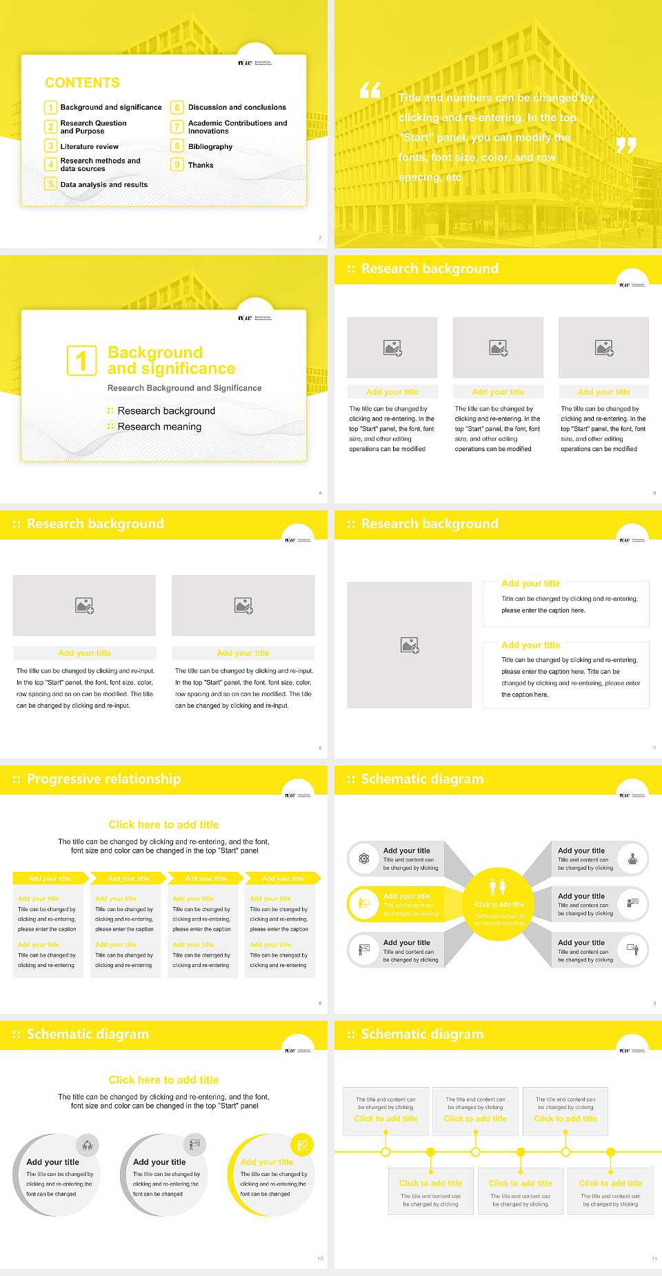 University of Applied Sciences and Arts Northwestern Switzerland Graduation Thesis Defense PPT Template4:3 ratio PPT effect preview image2
