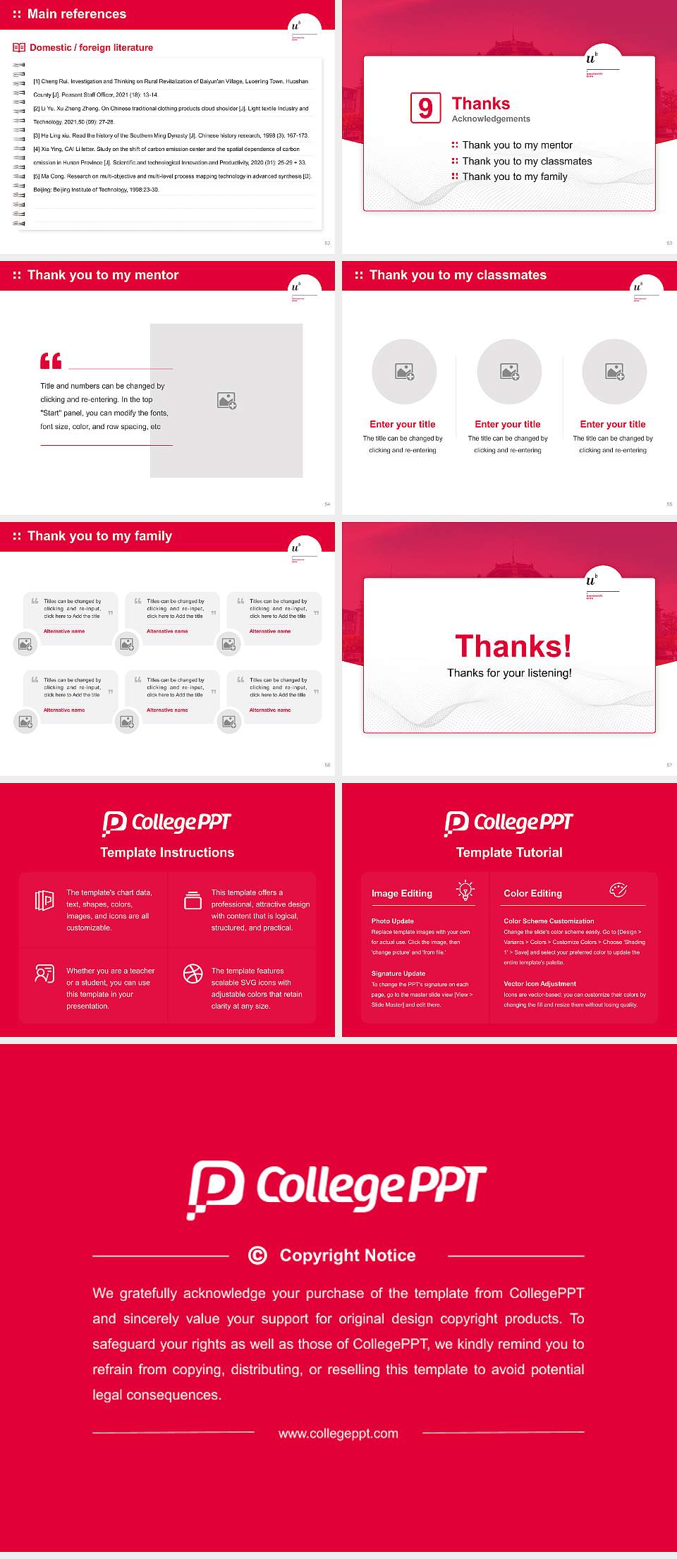 University of Bern Graduation Thesis Defense PPT Template4:3 ratio PPT effect preview image7