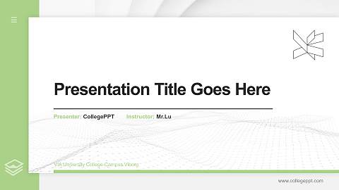 VIA University College-Campus Viborg Thesis Proposal/Graduation Defense PPT Template