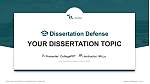 UCL University College Disputation Powerpoint Vorlage