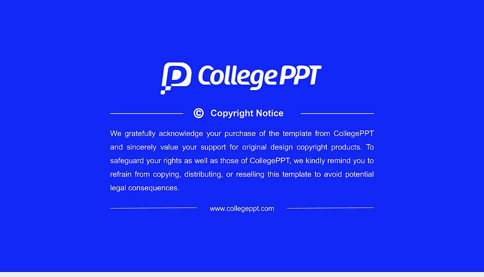 Copenhagen Business Academy Resume PPT Template16:9 ratio PPT effect preview image5