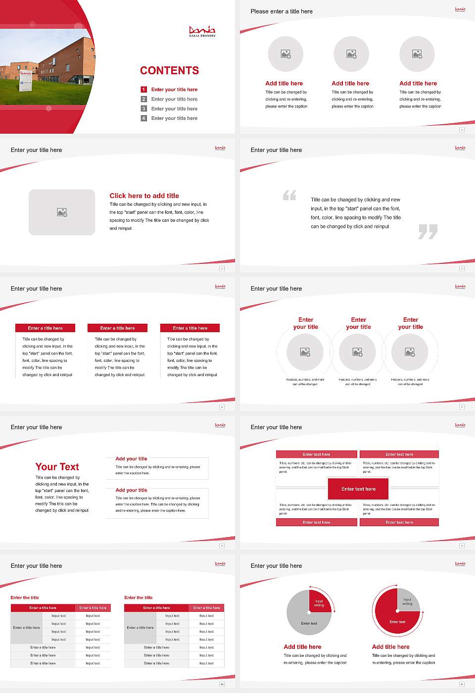 Dania Academy Course/Courseware Creation PPT Template16:9 ratio PPT effect preview image2