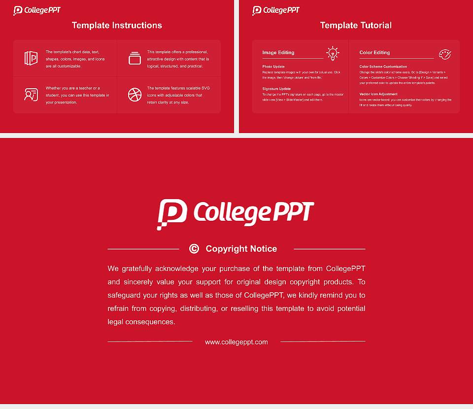 Dania Academy Course/Courseware Creation PPT Template16:9 ratio PPT effect preview image5