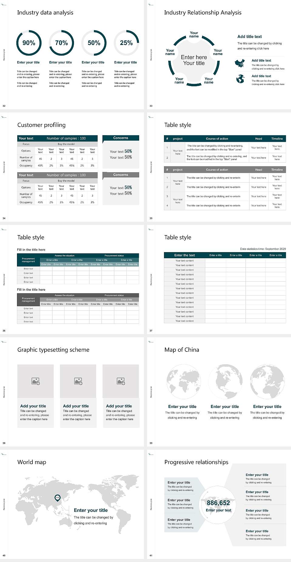 UCL University College Competition/Entrepreneurship Contest PPT Template4:3 ratio PPT effect preview image5