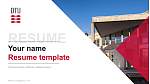 Technical University of Denmark（Ballerup campus） Lebenslauf Powerpoint Vorlage