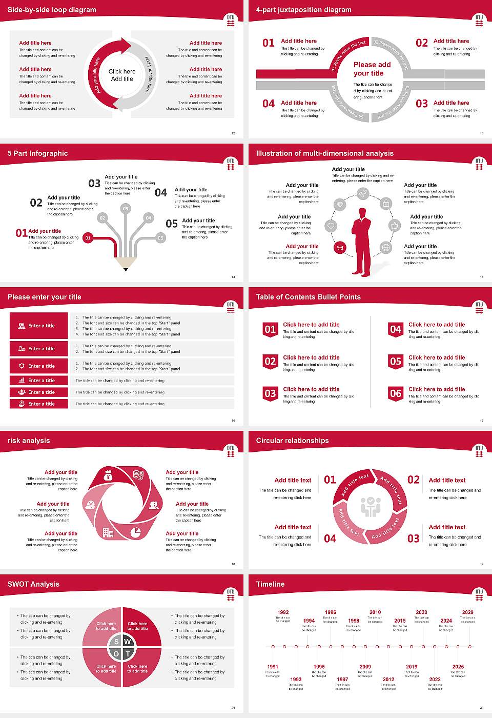Technical University of Denmark（Ballerup campus） Academic Presentation/Research Findings Report PPT Template16:9 ratio PPT effect preview image3