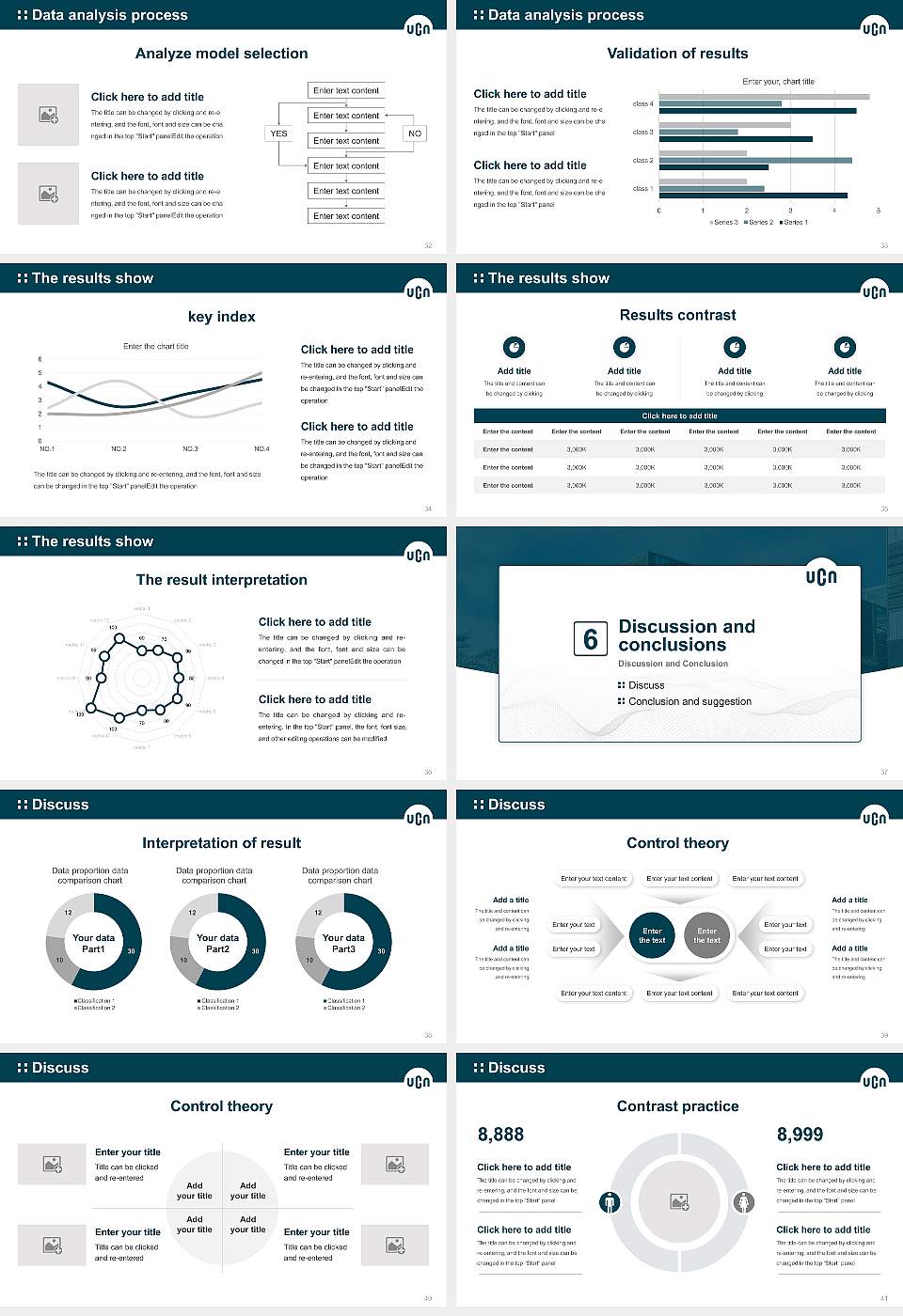 University College of Northern Denmark Graduation Thesis Defense PPT Template16:9 ratio PPT effect preview image5