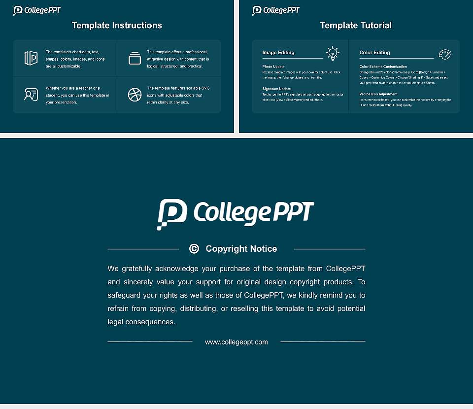 University College of Northern Denmark Course/Courseware Creation PPT Template16:9 ratio PPT effect preview image5